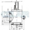 GDQ-J10(b)，GDQ-J16(b)，GDQ-J25(b)，GDQ-J32(b)，氣動(dòng)活套法蘭擋板閥