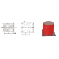 QS-ZLC-18/19/20/21/22/23/24/25，QS-ZLC-11/2/3/4/5/6/7/8/9/10/11/12/13/14/15/16/17	QS-ZLC型聚氨酯緩沖器